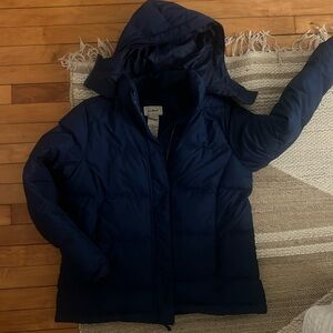 LL Bean puff coat